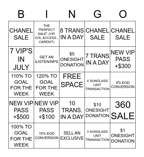 4414 BLACKOUT BINGO! Bingo Card