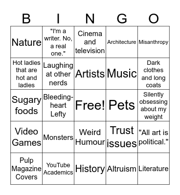 ROBERT I-BINGO Card