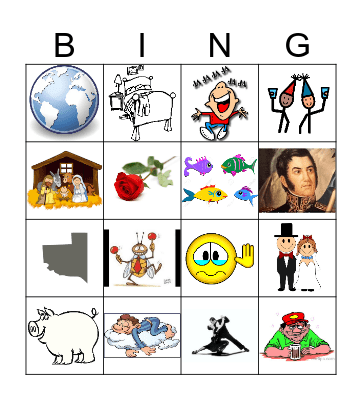 Bingo musical  Bingo Card