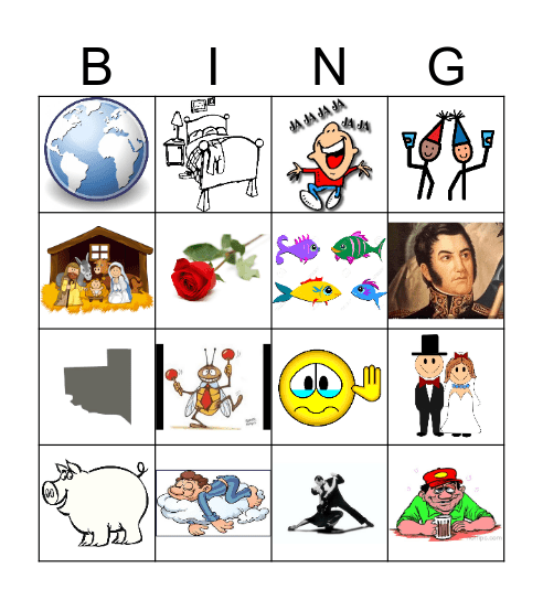Bingo musical  Bingo Card