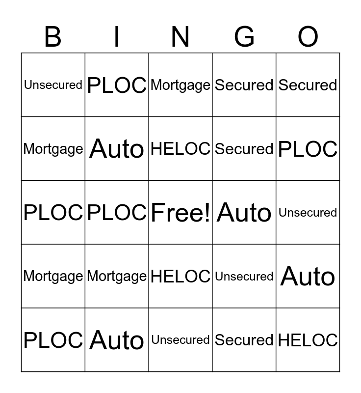 loans-bingo-card