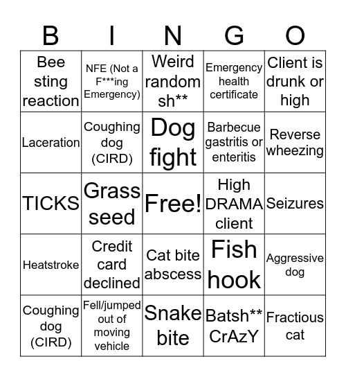 Summertime Bingo Take 2 Bingo Card