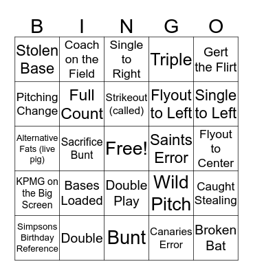 Summer+Baseball+KPMG+Bingo Card