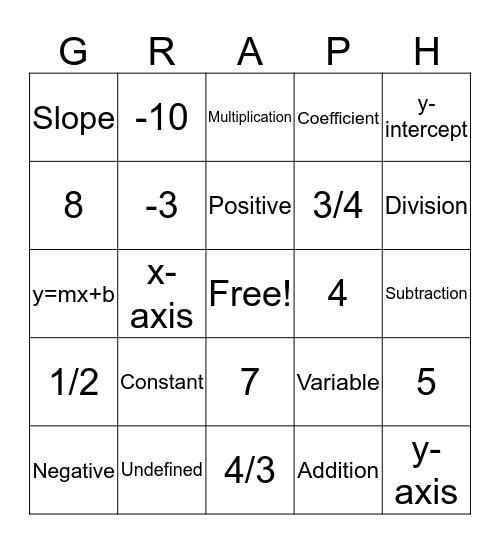 Bingo! Bingo Card