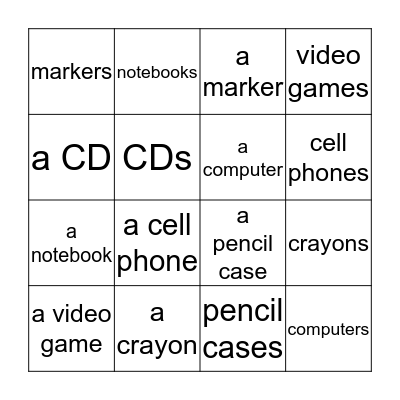 AK3 BINGO Card