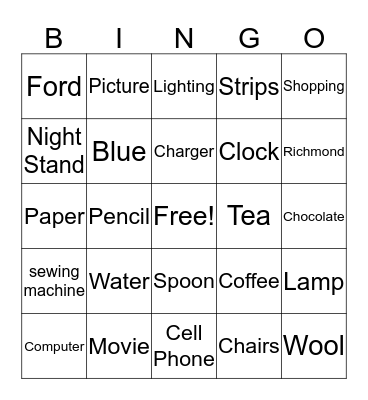 2017 AAQGO Retreat Bingo Card