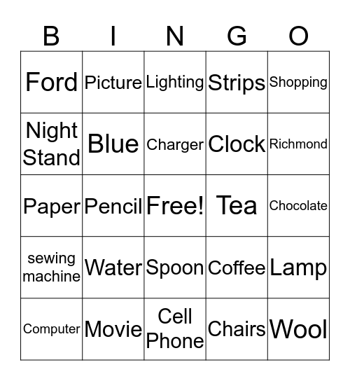 2017 AAQGO Retreat Bingo Card