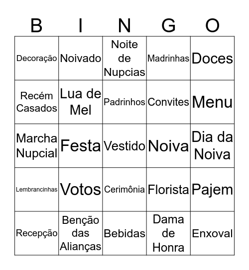 Chá Retro EDU E Pri Bingo Card