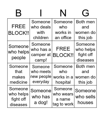 Professional Bingo C1 Bingo Card