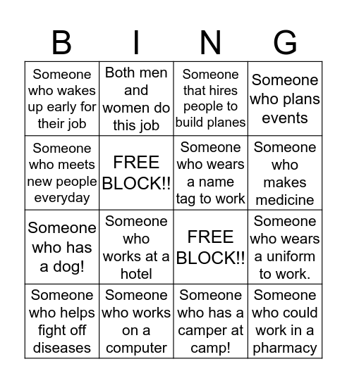Professional Bingo C2 Bingo Card