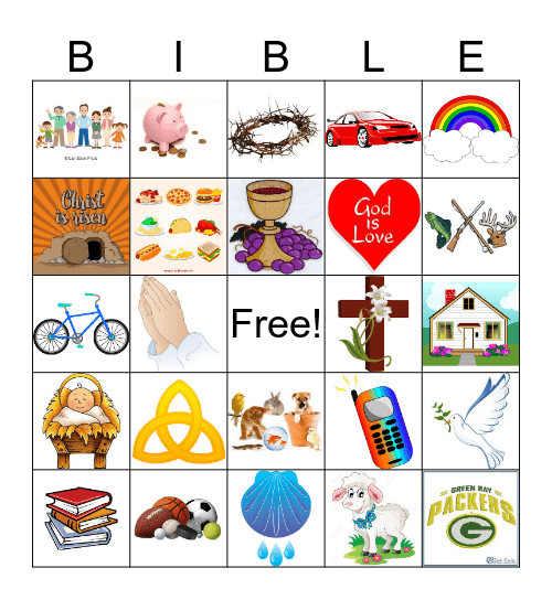 Bible Bingo Card