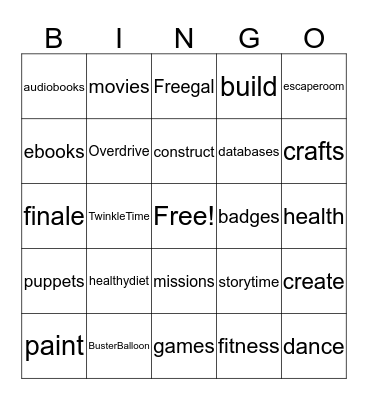 2017 SRP Build a Better World Bingo Card