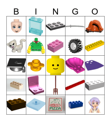 LEGO Bingo Card