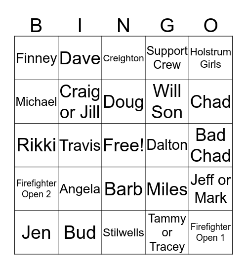 Bonk Bingo Card