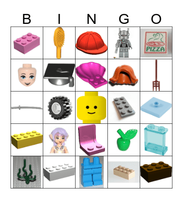 LEGO Bingo Card