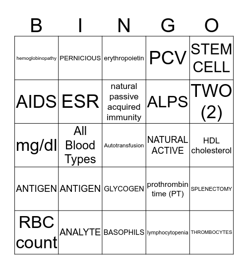 MOD E: THEORY Bingo Card