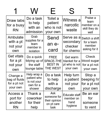 Teamwork  Bingo Card