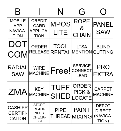 0555 BINGO CHALLENGE Bingo Card