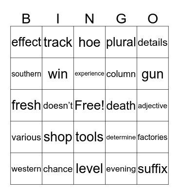 Mrs. Moore's Sight Word Bingo Card