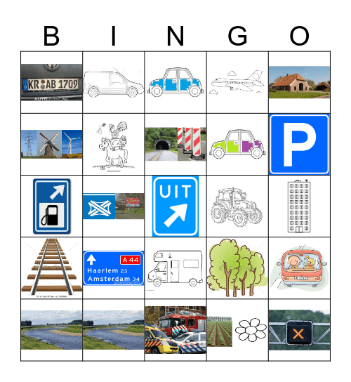 Snelweg Bingo 2 Bingo Card