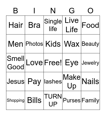 I LOVE MY JOB! Bingo Card