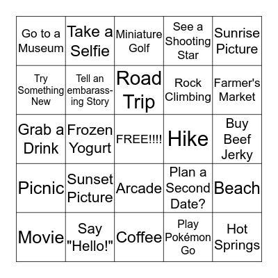 Victorville Bingo Card