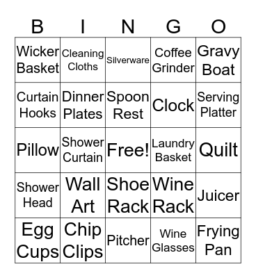 Jesse & Jon, 9/23/2017 Bingo Card