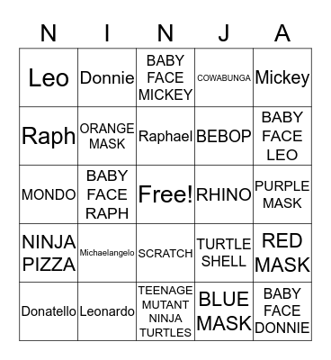 JAXSON'S BIRTHDAY Bingo Card