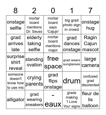 AP Bingo Card