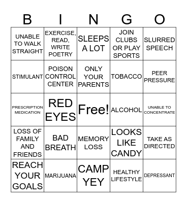 ATOD BINGO Card