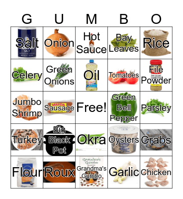 SCAVENGER HUNT BINGO Card