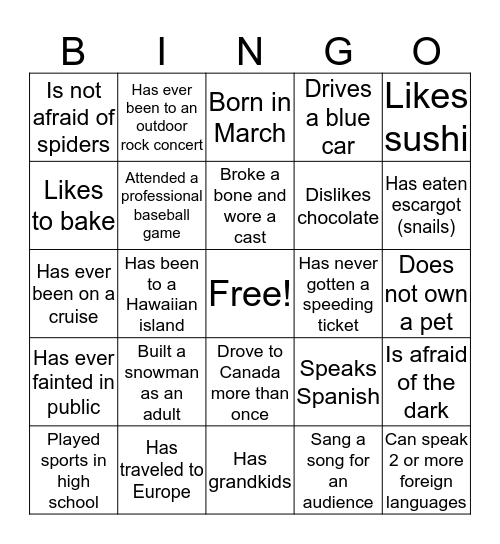 CPAC Org Day 2017 Bingo Card