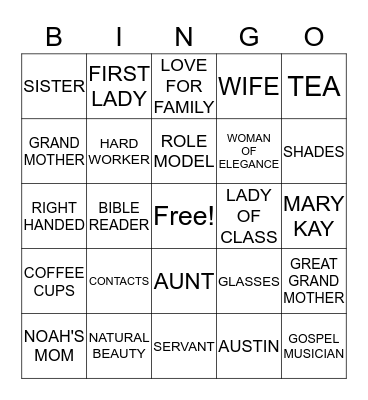 Happy 60th Birthday  Bingo Card