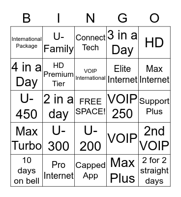 Aleuro Bingo Card