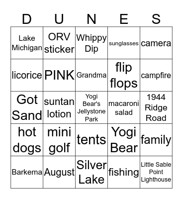 BROEKHUIS BIRTHDAY BASH Bingo Card