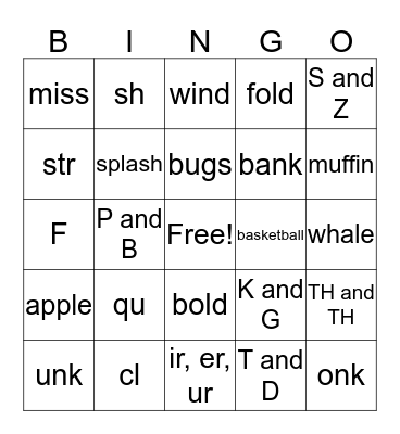 WILSON - Steps 1-3  Bingo Card