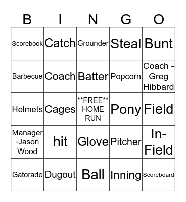 ASSURANT FIELD SERVICES ROUND ROCK EXPRESS BASEBALL Bingo Card