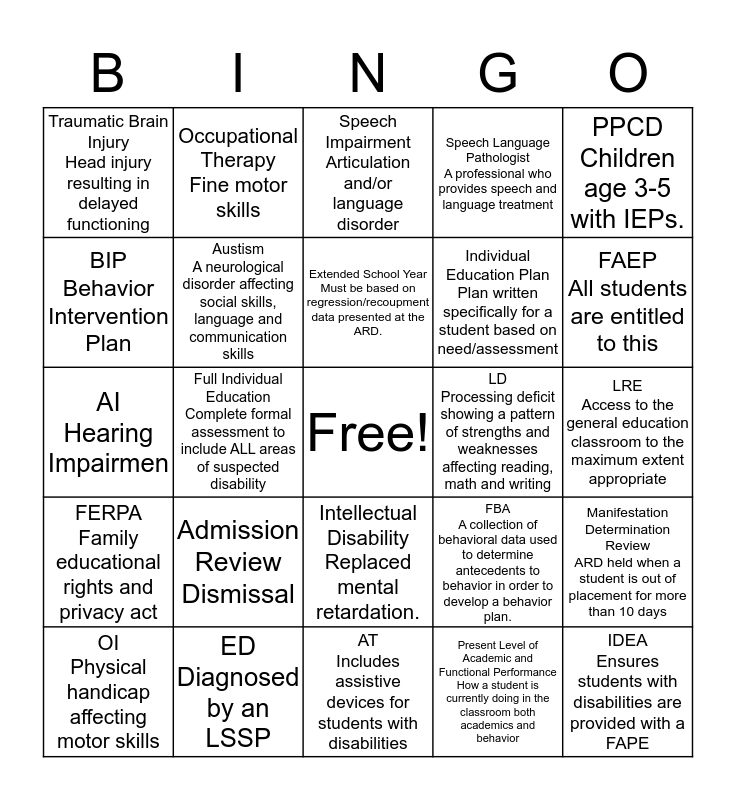 community-bingo-card