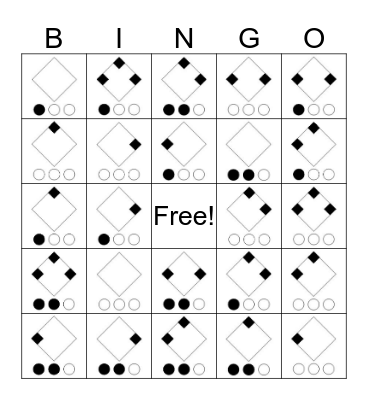 Baseball Bingo Card