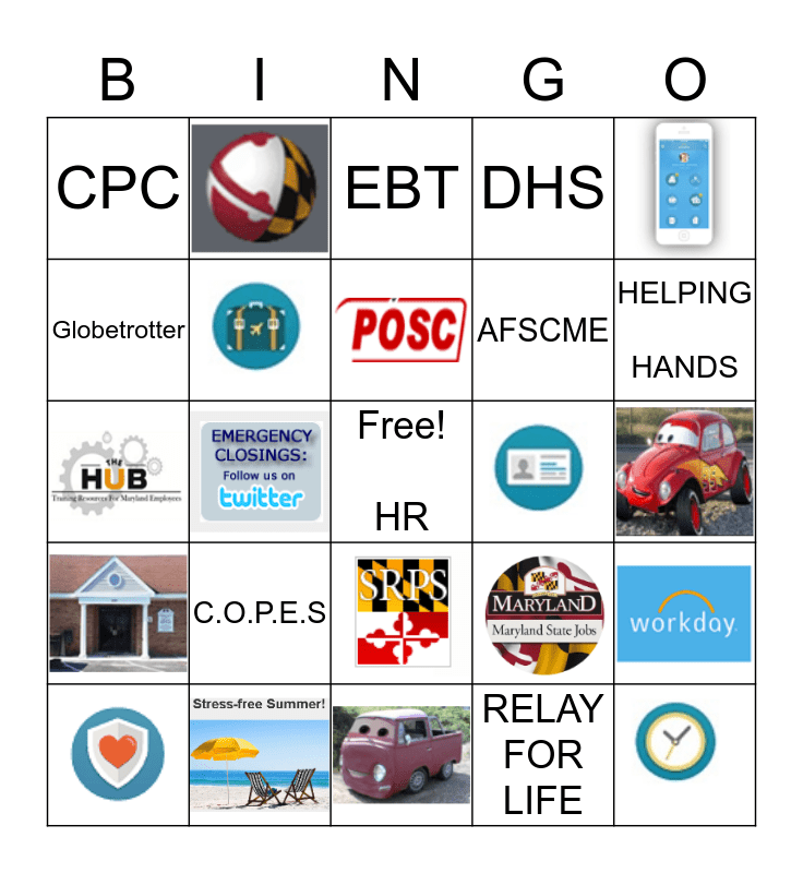 HR Bingo Card