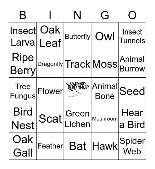 Oak Haven Bingo! Bingo Card