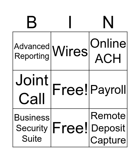 TM Bingo  Bingo Card