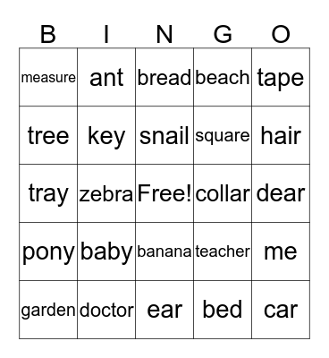 THRASS BINGO (ant-fossil) Bingo Card
