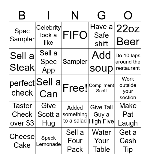 IHB Super Funtastic BINGO Card