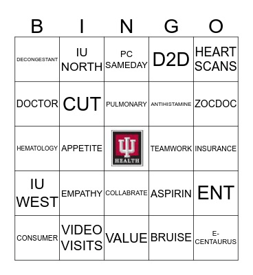 Team Member Apprecation Week Bingo Card