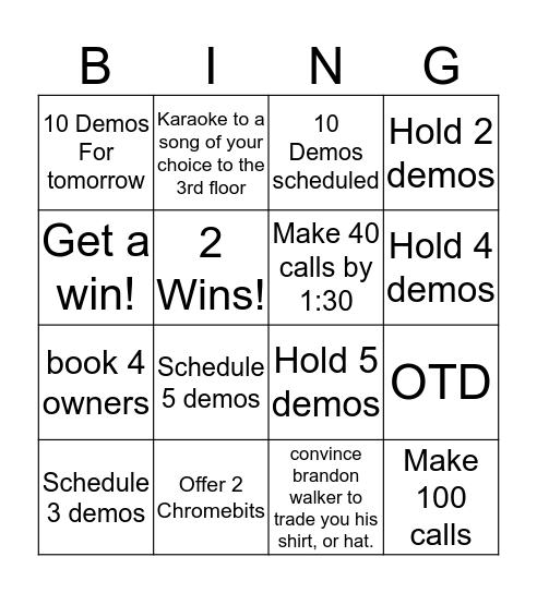 Untappd Bingo Card