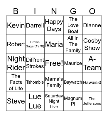 Winback 2 Bingo Card