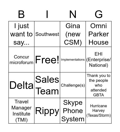 CS Call 8/25/17 Bingo Card