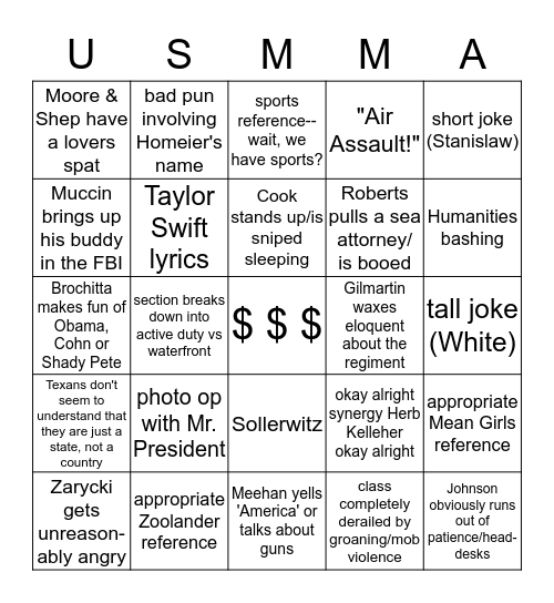 Straight Deck 4 Lyfe Bingo Card