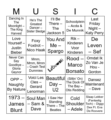 304 Bingo Card